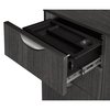 Regency Regency Legacy 66 x 65 in. L Desk with Double Full Pedestal Drawer Unit- Ash Grey LLDFP6630AG
